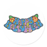 happy halloween banner stickers