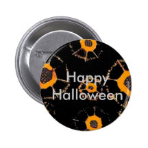 Happy Halloween button