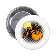 Happy Halloween Button