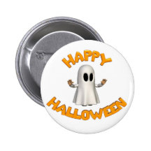 Happy Halloween Button