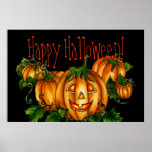 HAPPY HALLOWEEN! by SHARON SHARPE posters