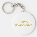 Happy Halloween Candy Corn Key Chain