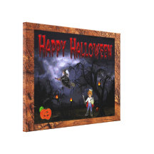 Happy Halloween Canvas Prints