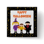 Happy Halloween Cute Trick or Treat Kids Pins