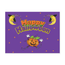 Happy Halloween Dancing Pumpkin