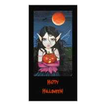 Happy Halloween Fairy Photo Card