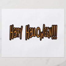 Happy Halloween Flyer