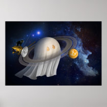 Happy Halloween From Cassini Print