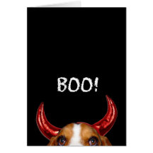Happy Halloween from that little Devil Holmes Greeting Card