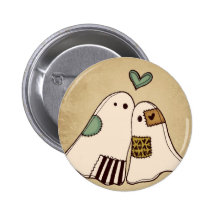 happy halloween ghosts pins