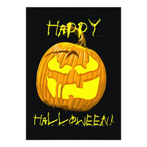 Happy Halloween invitation