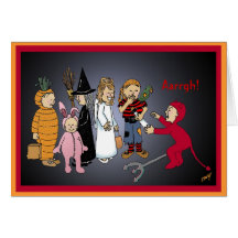 Happy Halloween Kids, Aarrgh! Cards