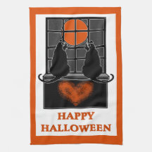 Happy Halloween Kitchen Towels