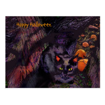 Happy Halloween, Post Card