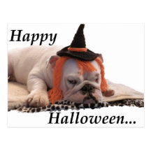 Happy halloween post cards