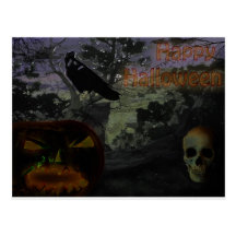 Happy Halloween Postcard