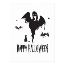 Happy Halloween postcards