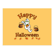 Happy Halloween Postcard