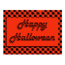 Happy Halloween Postcard