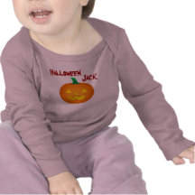 Happy Halloween Pumpkin Jack Baby Tshirts