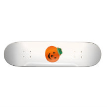 Happy Halloween Pumpkin With Hat Skateboard Decks