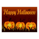 Happy Halloween - Pumpkins cards