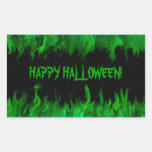 HAPPY HALLOWEEN! RECHRTECKAUFKLEBER