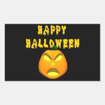 Happy Halloween Rectangle Sticker
