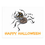 HAPPY HALLOWEEN SPIDER POST CARDS