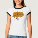 Happy Halloween spider web t-shirts