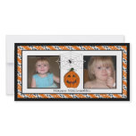 Happy Halloween Spiderweb Photo Cards photo cards