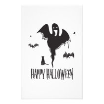Happy Halloween stationery