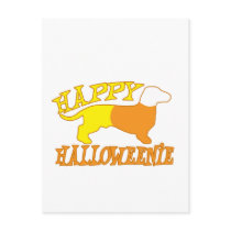 Happy Halloweenie Post Card