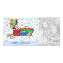 Happy Hannukah Photo Card