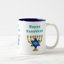 Happy Hanukkah Coffee Mugs