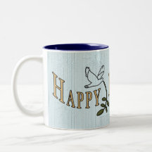 Happy Hanukkah Cup Coffee Mugs