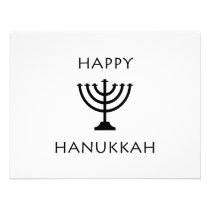 Happy Hanukkah invitations