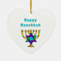 Happy Hanukkah Ornament