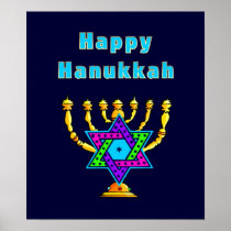 Happy Hanukkah Posters