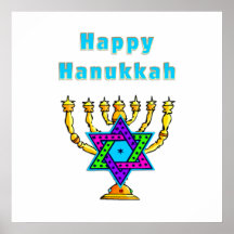 Happy Hanukkah Print
