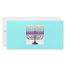 Happy Hanukkah Shalom Photo Cards