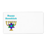 Happy Hanukkah Shipping Label