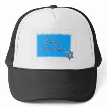 happy hanukkah star hat