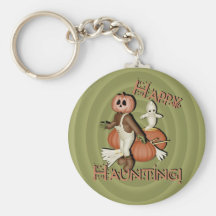 Happy Haunting Keychain