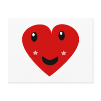 Happy Heart Post Cards