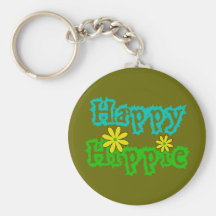 Happy Hippie Key Chains