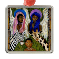 Happy Holiday Angel Ornament