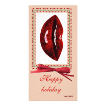 happy holiday christmas photo greeting card