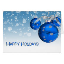 Happy Holiday Ornaments Cards