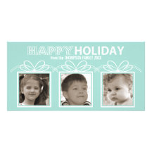 Happy Holiday Photo Card - waterfall